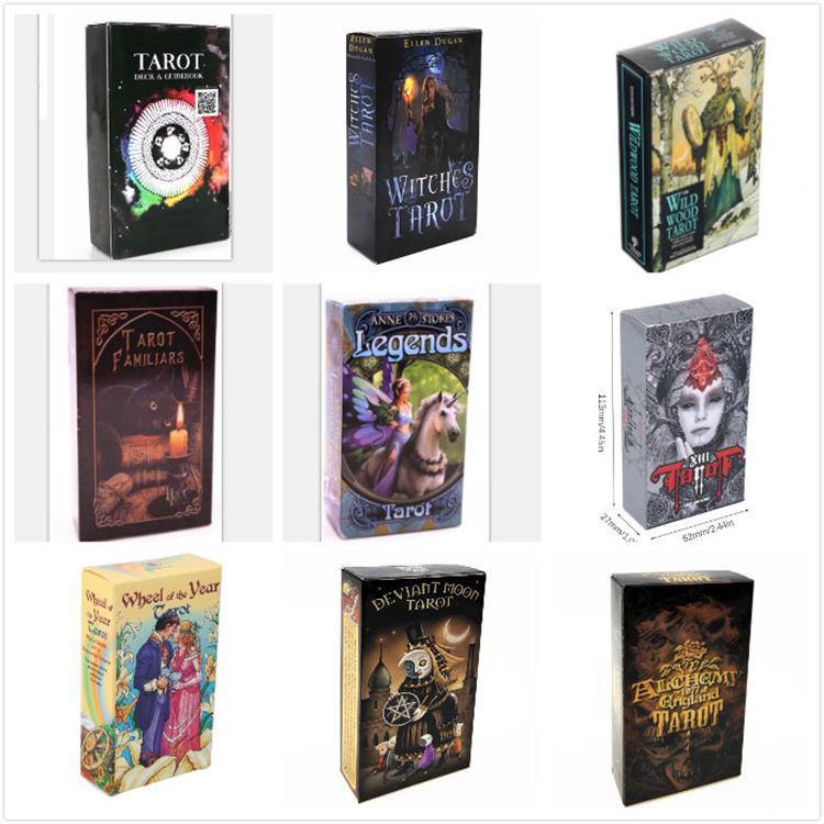 Tarot CARDS in English Tarot card board game card oracle cross - border hot style com.lowagie.text.paragraph 21