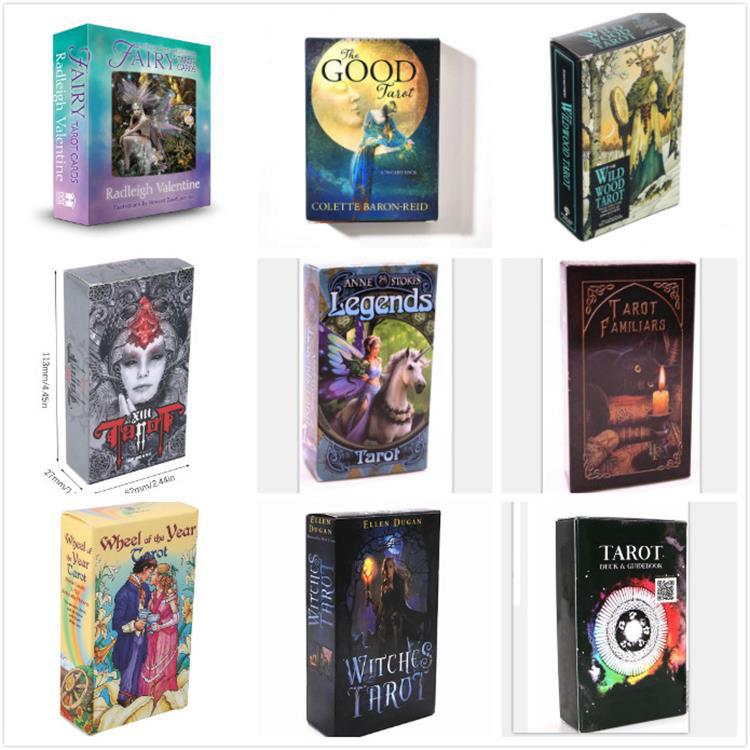 Tarot CARDS in English Tarot card board game card oracle cross - border hot style com.lowagie.text.paragraph 21