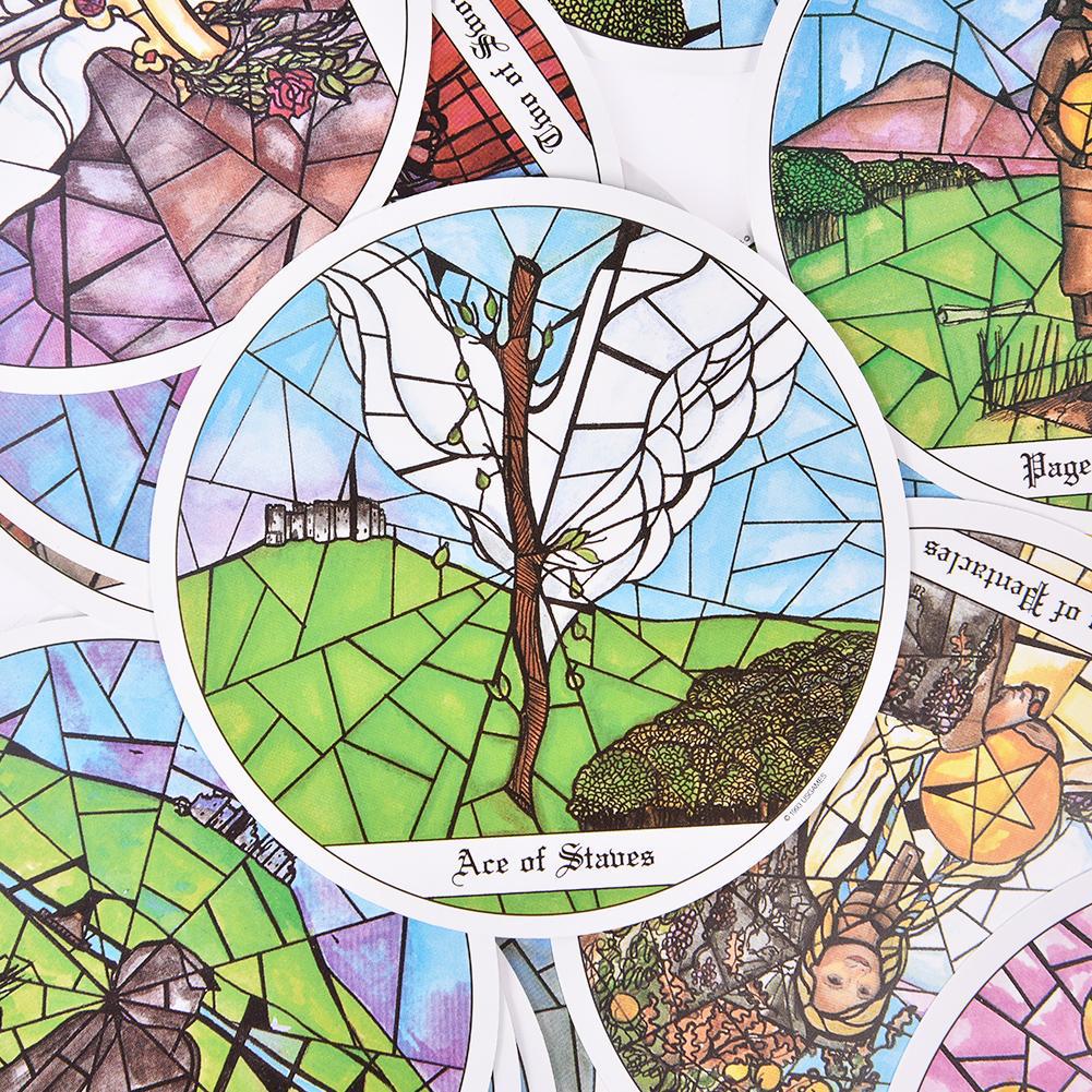 Tarot CARDS in English Tarot card board game card oracle cross - border hot style com.lowagie.text.paragraph 21
