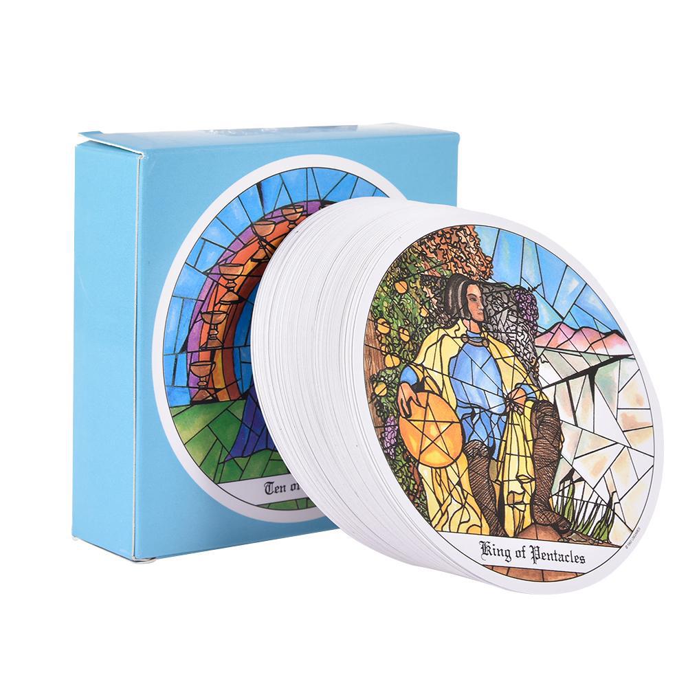 Tarot CARDS in English Tarot card board game card oracle cross - border hot style com.lowagie.text.paragraph 21
