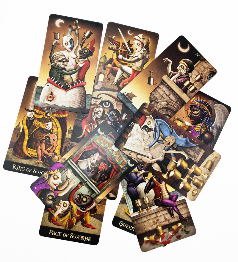 Tarot CARDS in English Tarot card board game card oracle cross - border hot style com.lowagie.text.paragraph 21