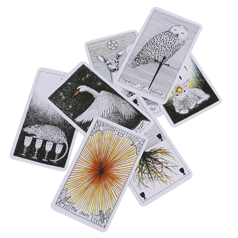 Tarot CARDS in English Tarot card board game card oracle cross - border hot style com.lowagie.text.paragraph 21