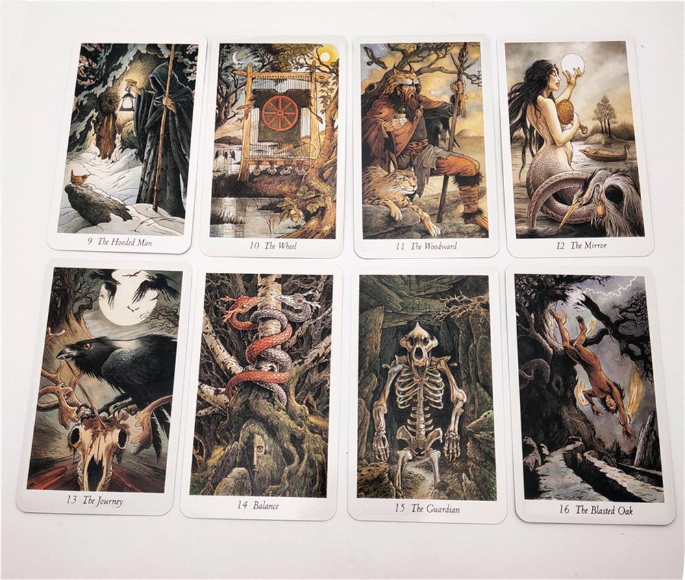 Tarot CARDS in English Tarot card board game card oracle cross - border hot style com.lowagie.text.paragraph 21