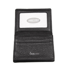 Card Holder First Layer Cowhide UltraThin Card Holder Fixed AntiScan RFID Bag Multiple Card Slots Certificate Holder
