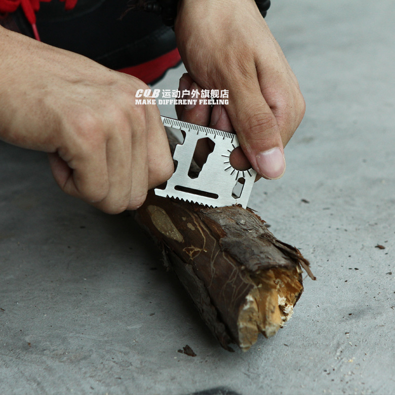 CQB Saber Cards Manufacturer Multi-Function Tools Saber Cards Wholesale Universal Outdoor Rescue Card Knife Logo