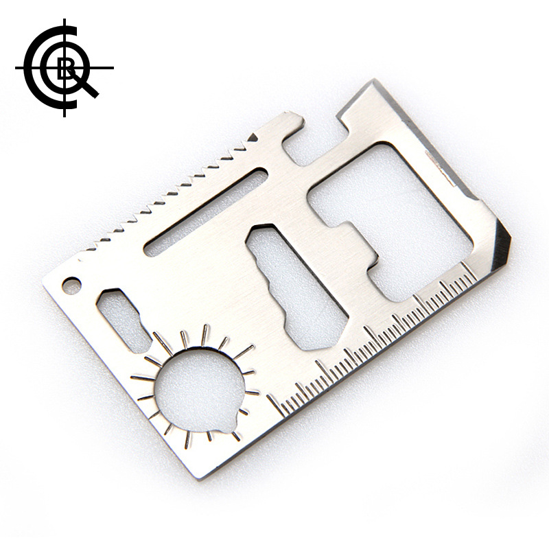 CQB Saber Cards Manufacturer Multi-Function Tools Saber Cards Wholesale Universal Outdoor Rescue Card Knife Logo