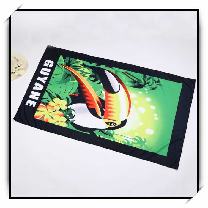 Travel ultralight beach mat, portable airplane blanket, swimming towel.