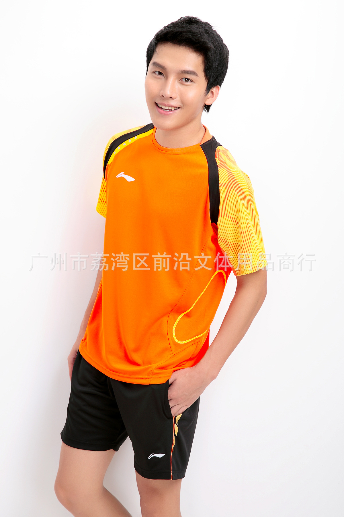 round Neck QuickDrying Badminton Clothing Men and Women Couple Air Volleyball Sports Competition Ball Uniform Suit