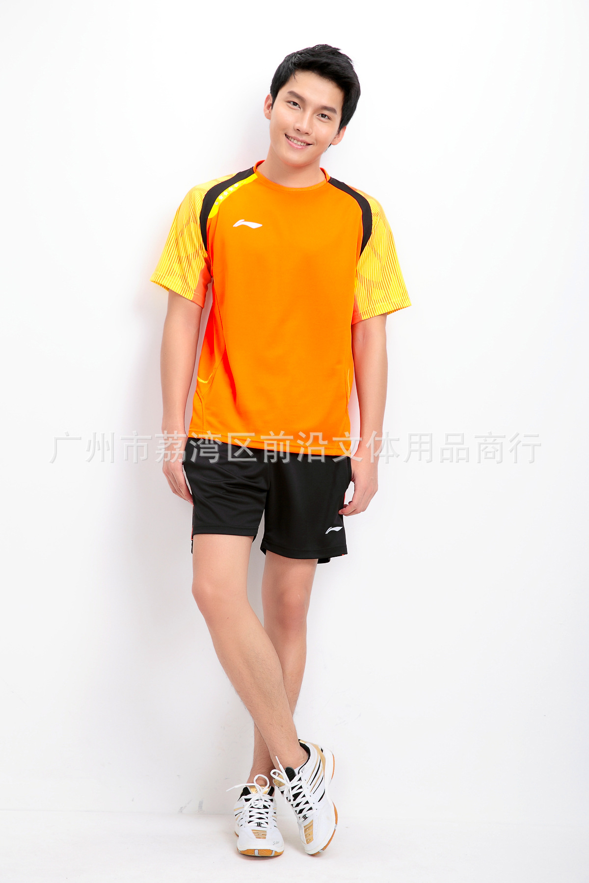 round Neck QuickDrying Badminton Clothing Men and Women Couple Air Volleyball Sports Competition Ball Uniform Suit