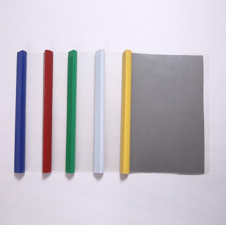 Utility file bag folder simple pull rod pull rod folder PP plastic