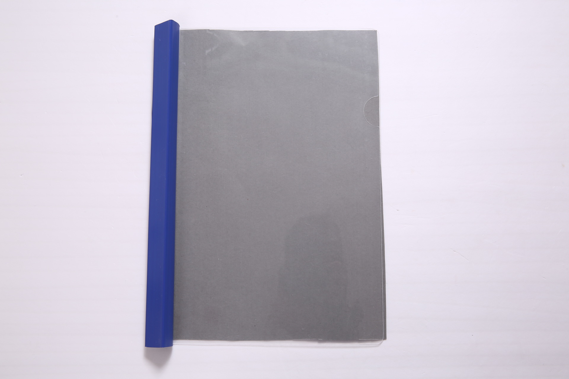 Utility file bag folder simple pull rod pull rod folder PP plastic
