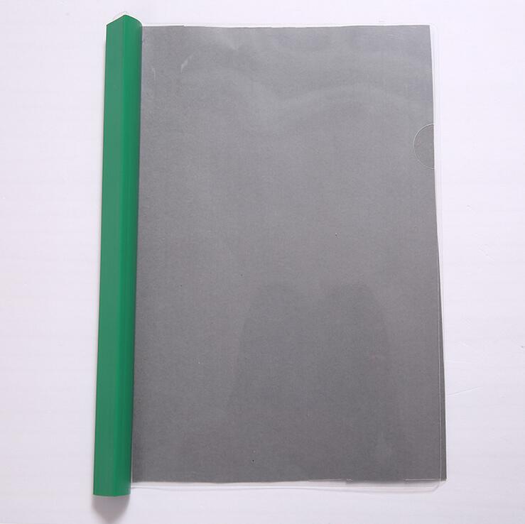 Utility file bag folder simple pull rod pull rod folder PP plastic