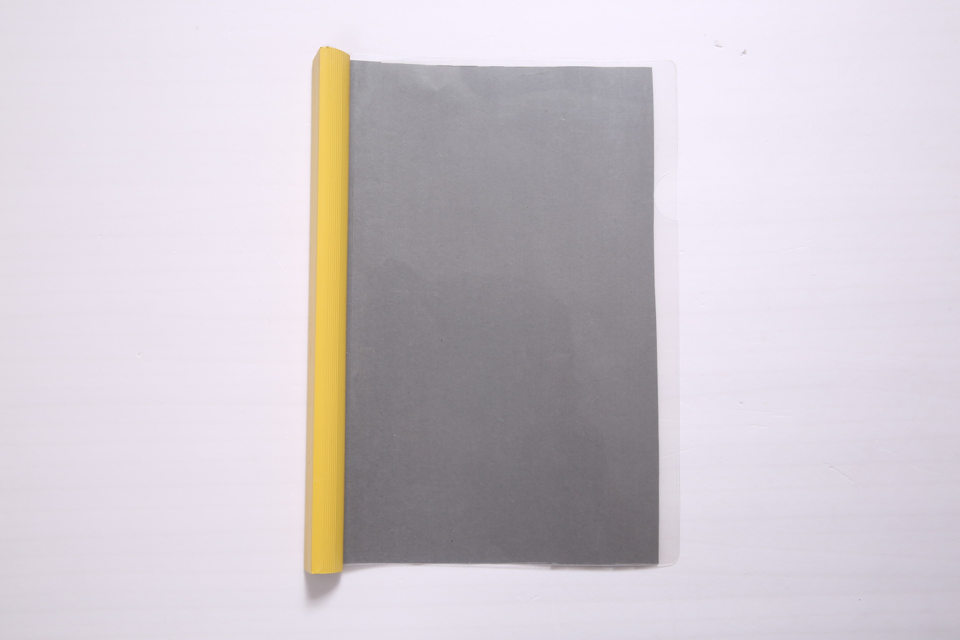 Utility file bag folder simple pull rod pull rod folder PP plastic