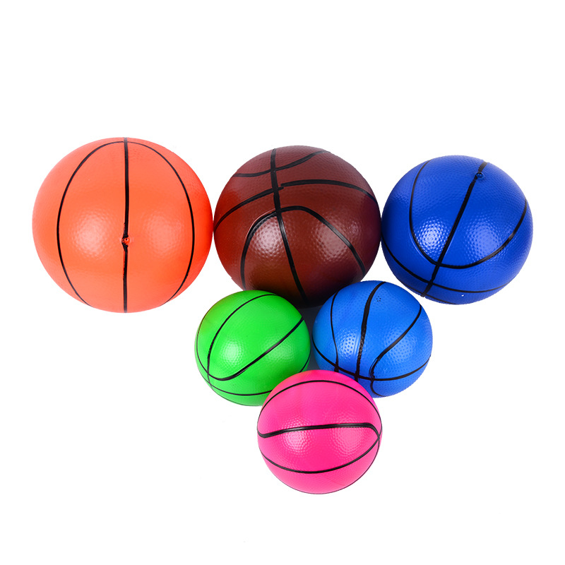 Basketball with Light Kindergarten Ball Children Inflatable Toy Basketball Racket Football Thickened Volleyball Children Toy Ball