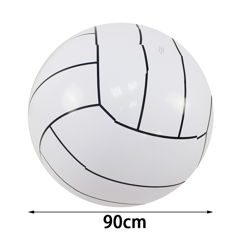 Currently Available Wholesale Inflatable Beach Ball Volleyball 80cm Games for Kids Toy Ball Bathing Beach Ball Water Toy