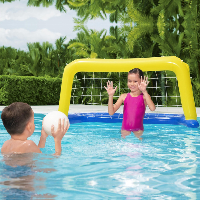 Beach Toys Adult and Children Parent-Child Swimming Pool Water Playing Inflatable Volleyball Basketball Stand Beach Toy