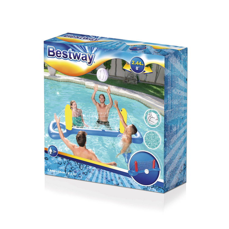 Beach Toys Adult and Children Parent-Child Swimming Pool Water Playing Inflatable Volleyball Basketball Stand Beach Toy