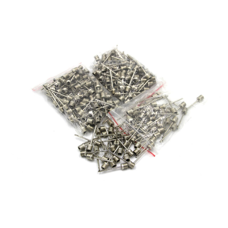 Ball Inflation Needle Metal Air Inflation Needle Inflation Needle Tire Pump Pinhole Wholesale Football Basketball Volleyball Filling Inflation Needle Factory Direct Sales