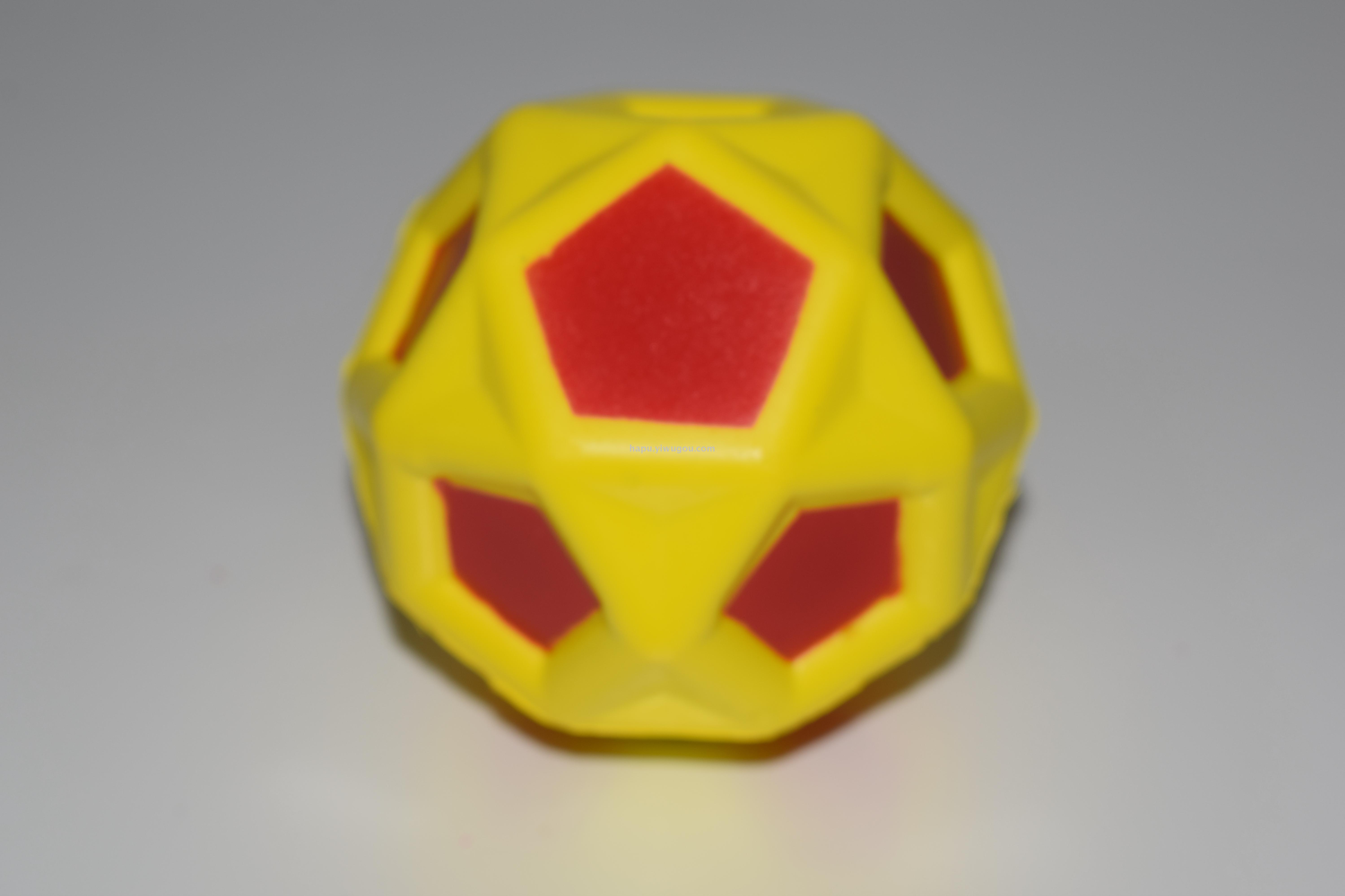 6cm Diamond Ball Pu Ball Elastic Ball Foam Ball Sponge Ball Vent Ball