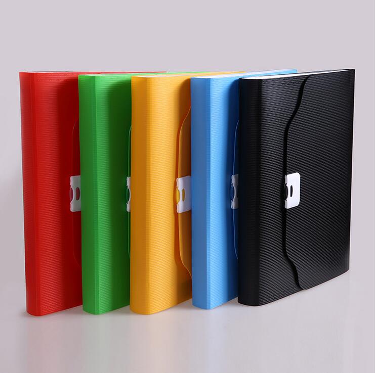 Fashion file package folder no portable 13-tier organ bag
