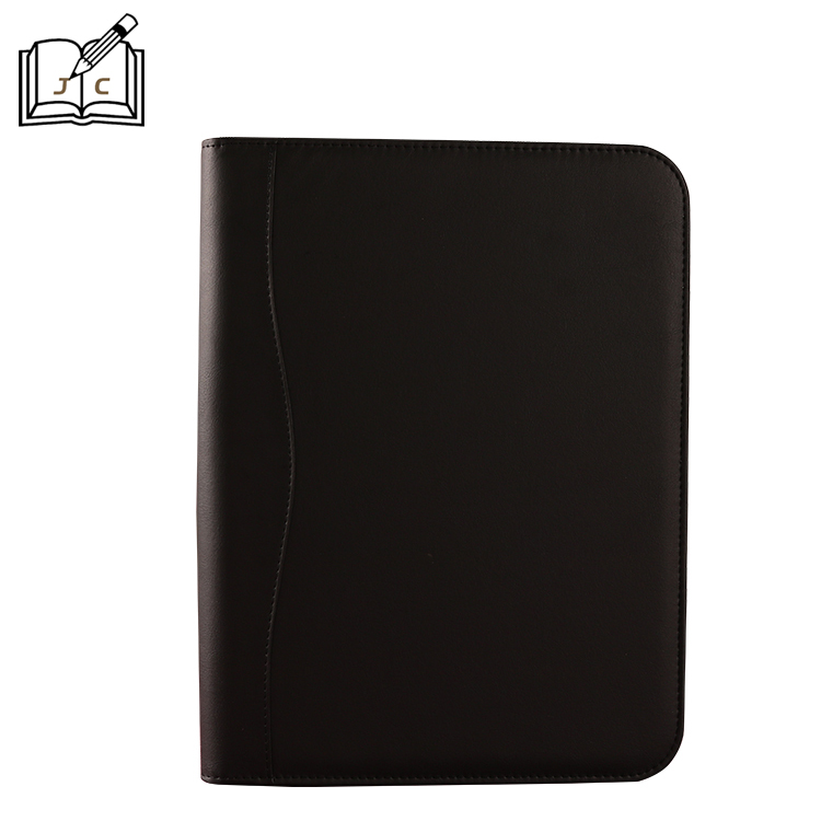 Spot wholesale business information with calculator PU leather multi-function A4 manager folder can be customized logo