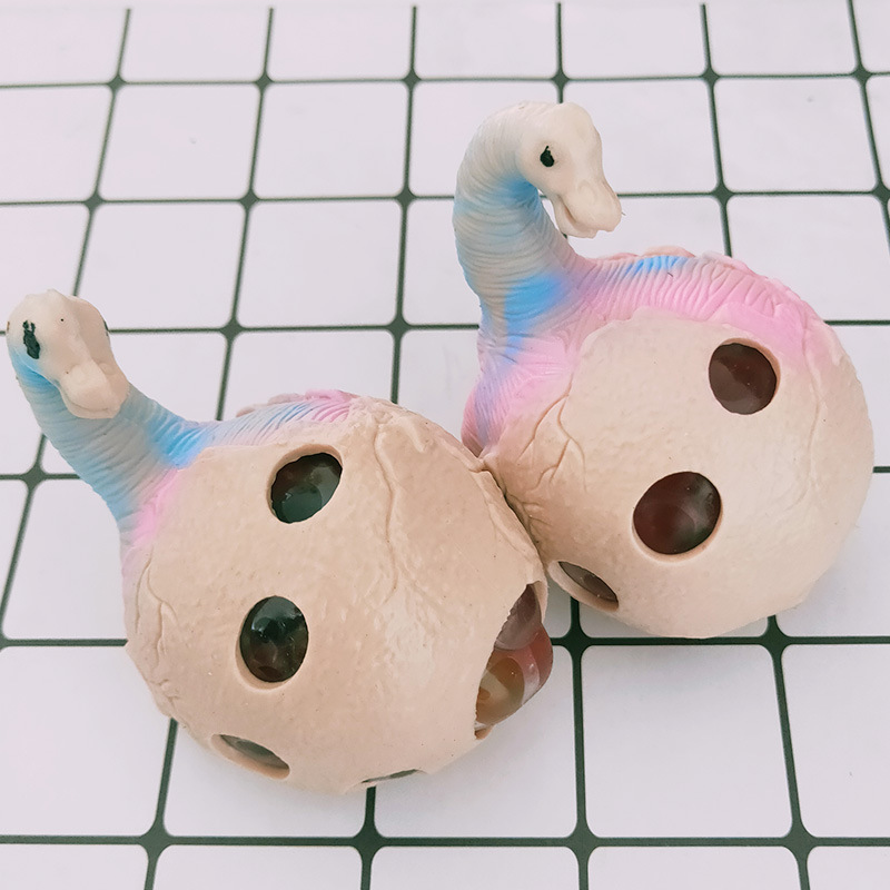 Vent Ball Hand Pinch Squeeze Colorful Beads Grape Ball Whole Person Trick Decompression Painted Dinosaur Egg Personality Compressable Musical Toy Vent Ball Hand Pinch Squeeze Colorful Beads Grape Ball Whole Person Trick Decompression Painted Dinosaur Egg Personality Compressable Musical Toy