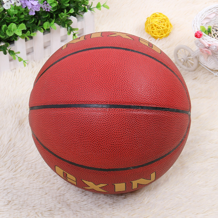 No.7 orange basketball game training basketball