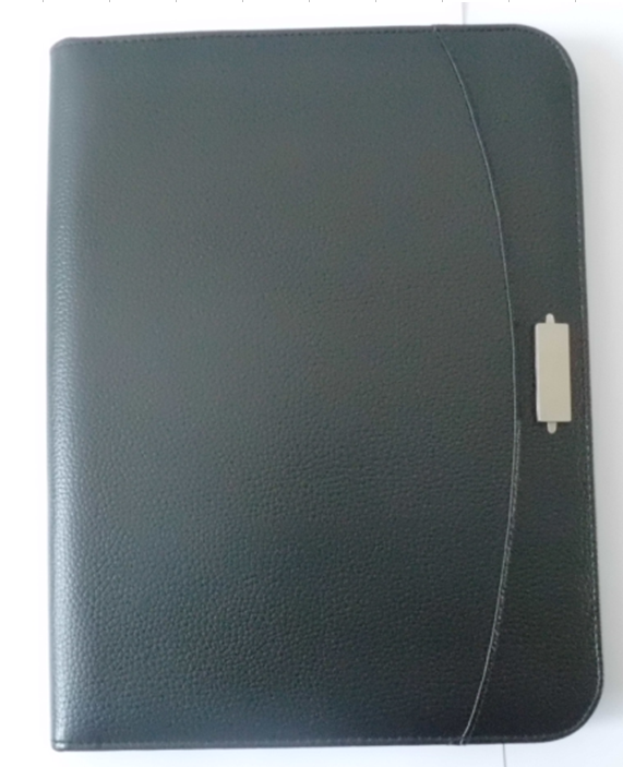 Professional Production Folder Male Package Briefcase Zipper Bag Standard A4 in Stock