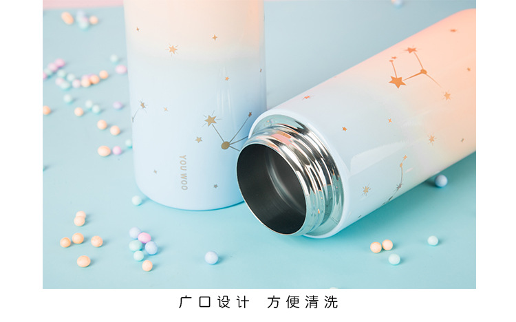 2019 Christmas Crystal Ball Straw Cup Stainless Steel Vacuum Cup Coffee Cup Drinking Cup Gift Cup Wholesale Custom