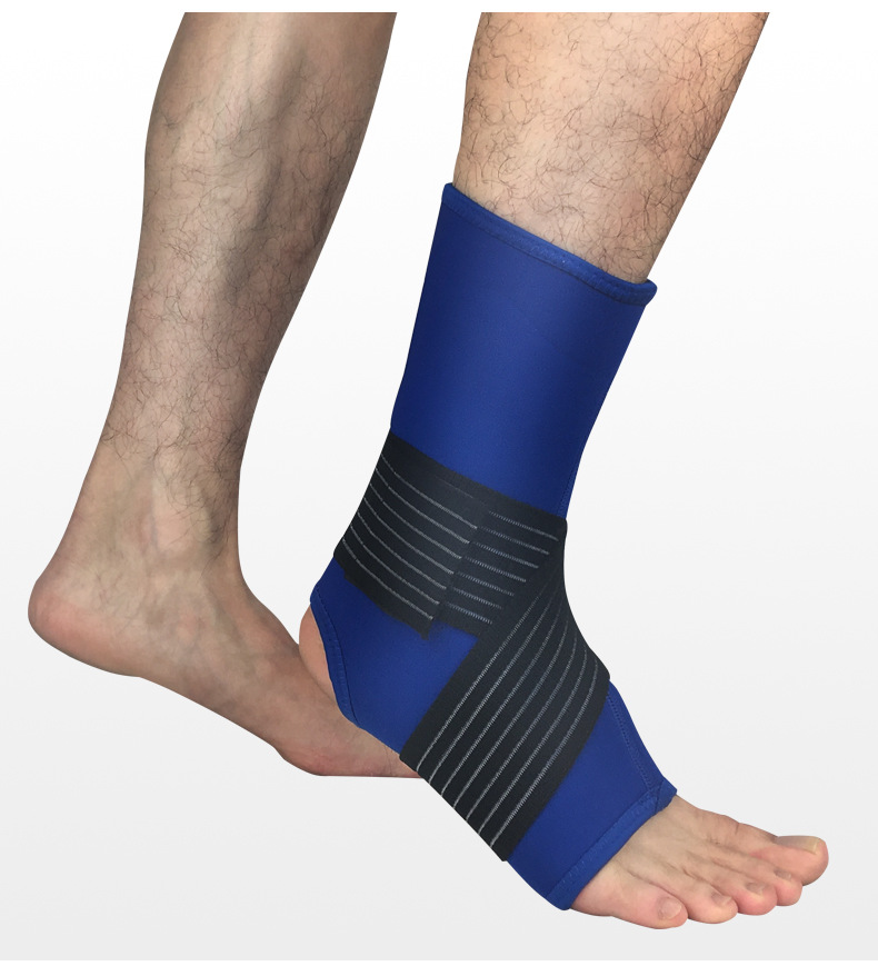 Factory Wholesale Ankle Support Compression Foot Sock Bandage Pressure Ankle and Wrist Guard Outdoor Basketball Football Mountaineering Protective Gear