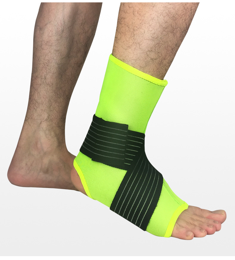 Factory Wholesale Ankle Support Compression Foot Sock Bandage Pressure Ankle and Wrist Guard Outdoor Basketball Football Mountaineering Protective Gear