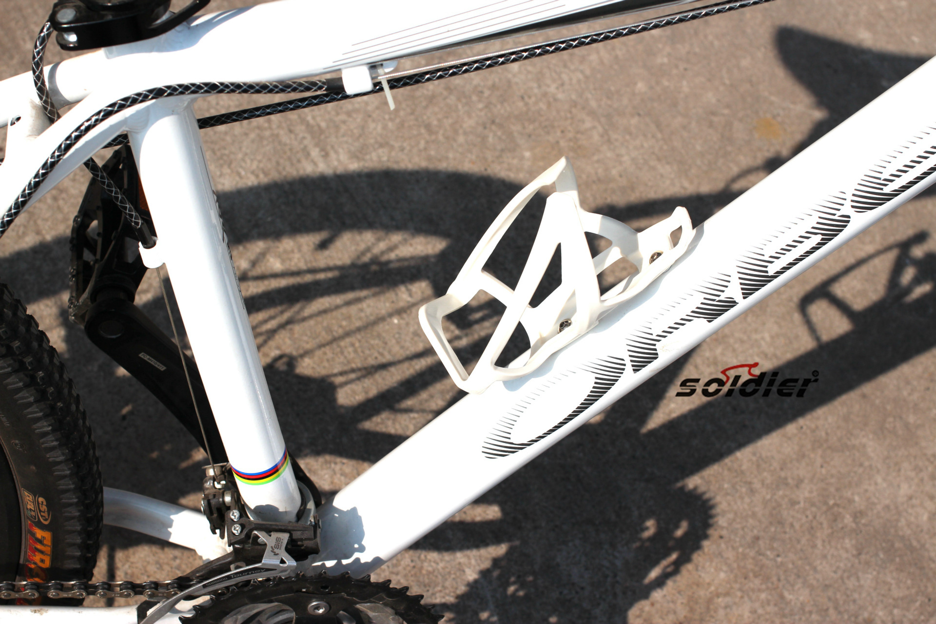 Cup holder plastic bike bottle cage water bottle cages//coloured plastic bottle cage