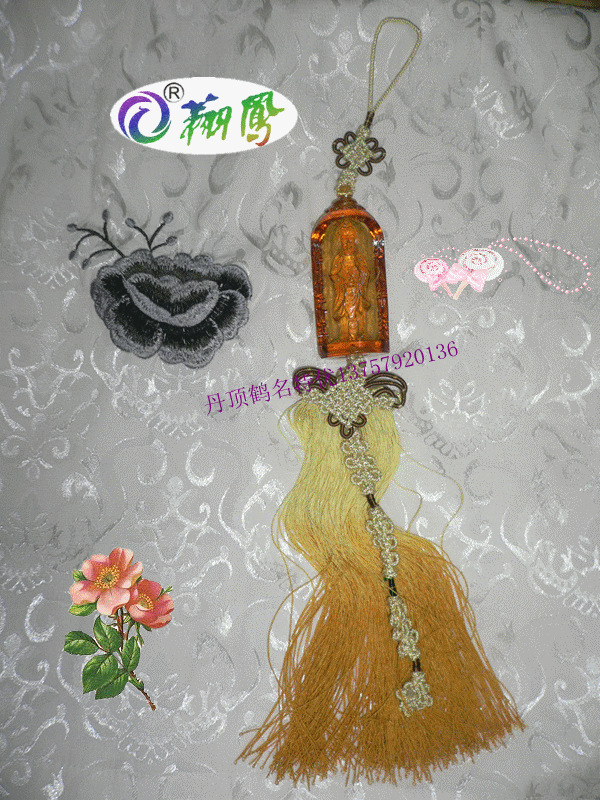 Evil-coloured glaze pendant car decorate glass ornaments glass pendant glass wholesale