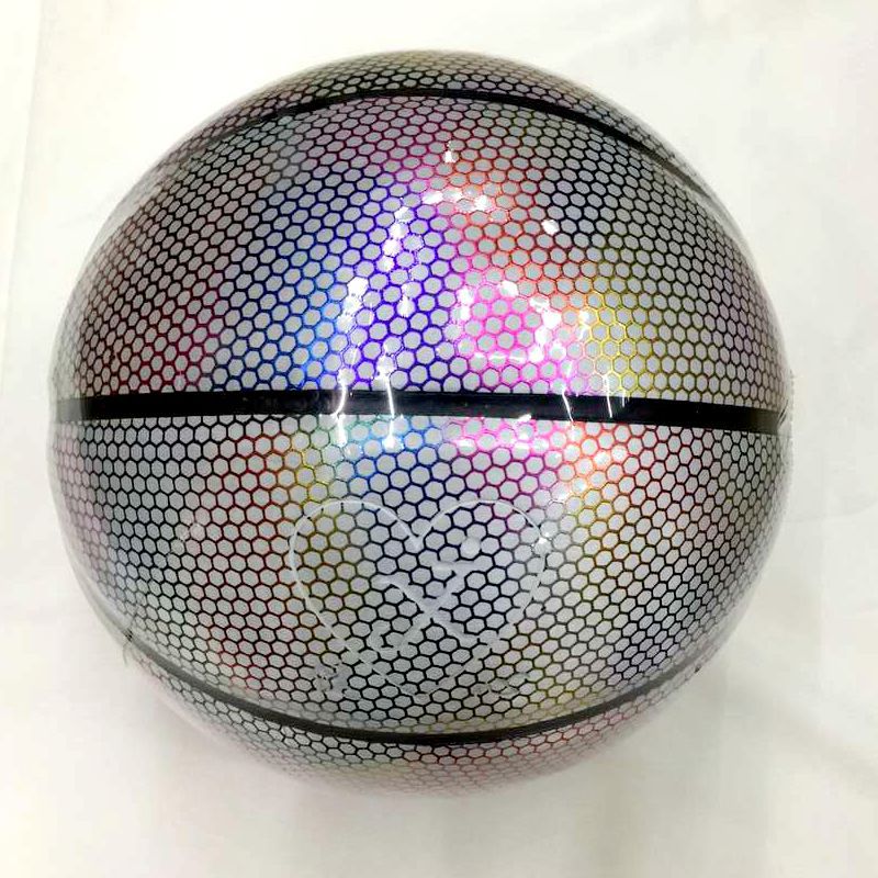 Factory Direct Sales TikTok Hot Selling Luminous Basketball Cowhide Basketball Sporting Goods No. 7 Microfiber Basketball
