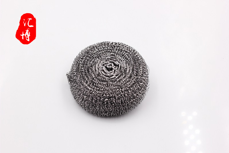 Four-Piece Set Steel Wire Ball Cleaning Ball Kitchen Fabulous Pot Cleaning Tool Cleaning Set Dish Brush Stainless Steel No Rust