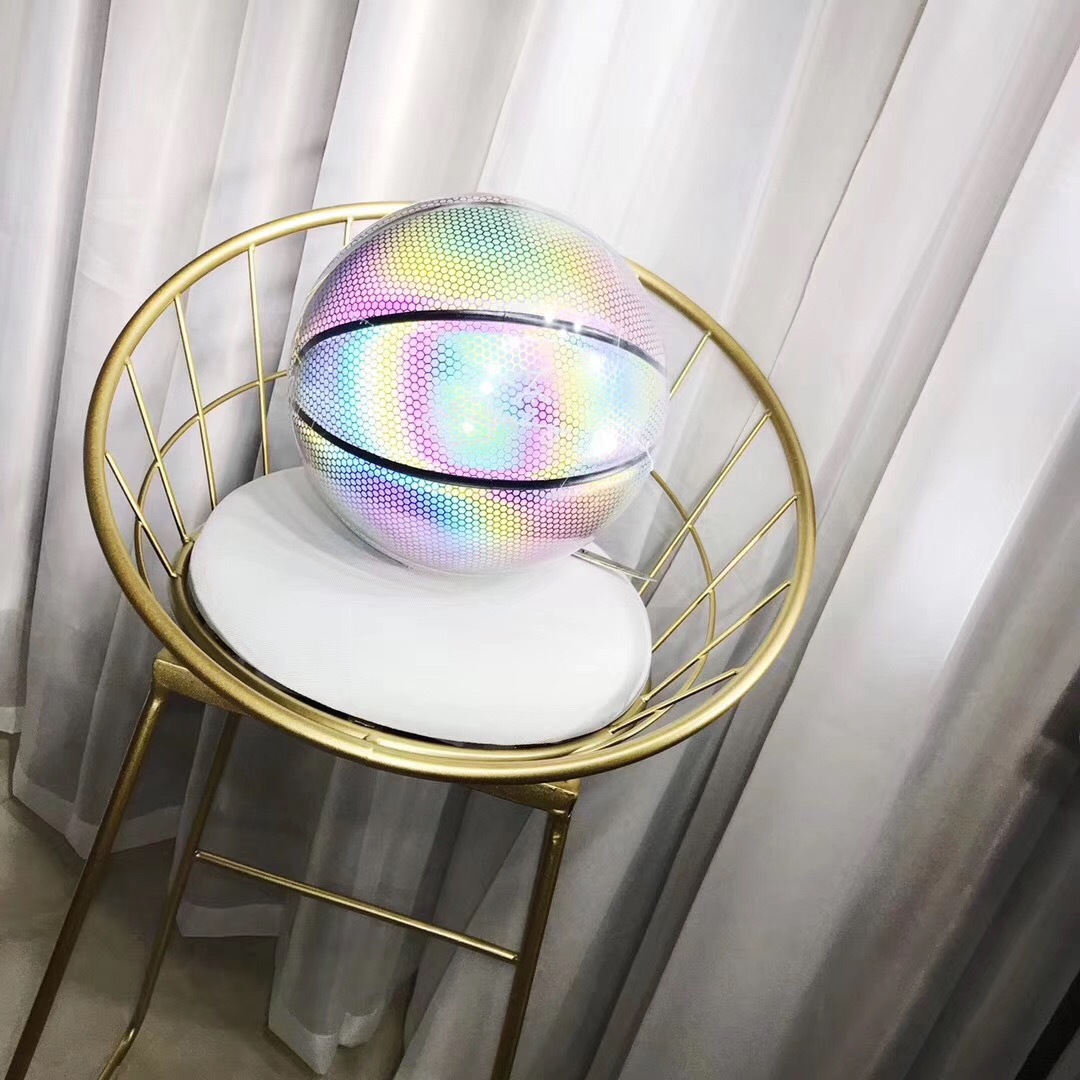 Luminous Basketball Best-Seller on Douyin Cool Handsome Horse Dry Cloth Design Fashion Signature Middle School Adult Children