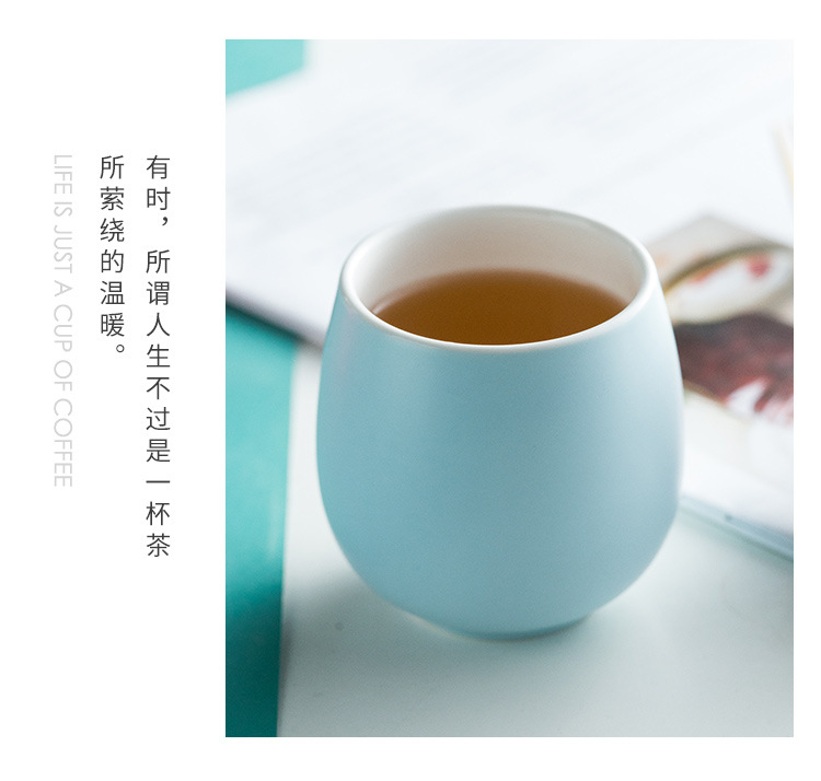 Ins Wind Coloured Glaze Ceramic Drum Cup Household Coffee Milk Cup Hotel Restaurant Small Cup One Product Dropshipping Ins Wind Coloured Glaze Ceramic Drum Cup Household Coffee Milk Cup Hotel Restaurant Small Cup One Product Dropshipping