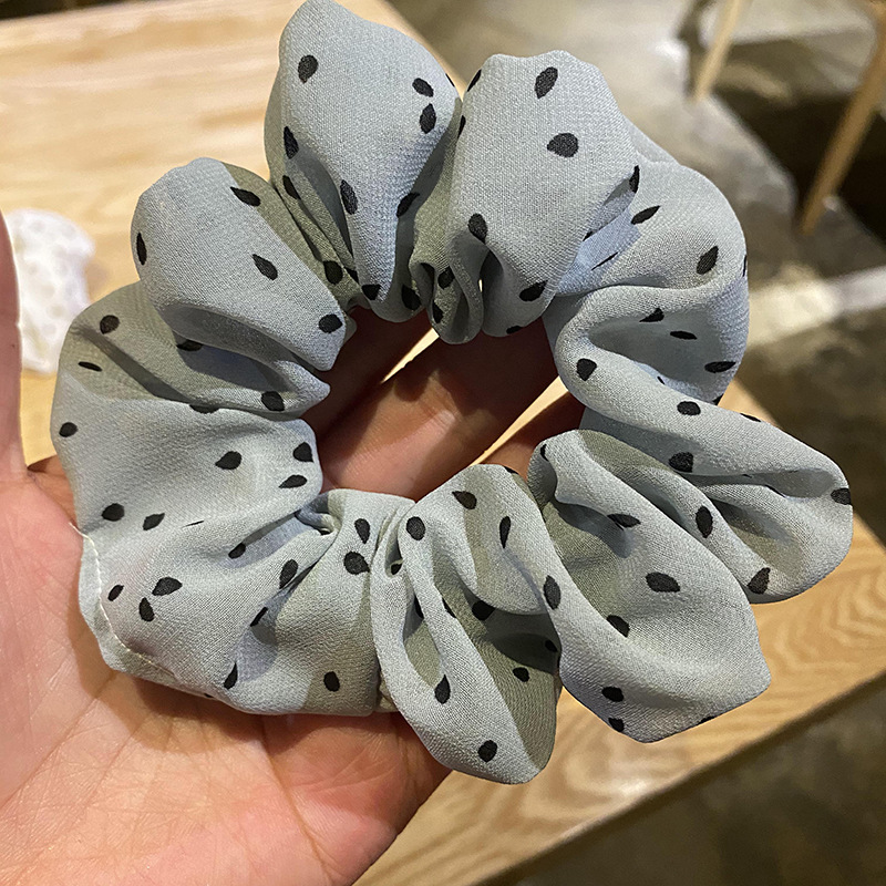 Korea restores ancient ways wind cloth art ties hair large intestine circle temperament joker lady hair circle large plain coloured leather band heirloom