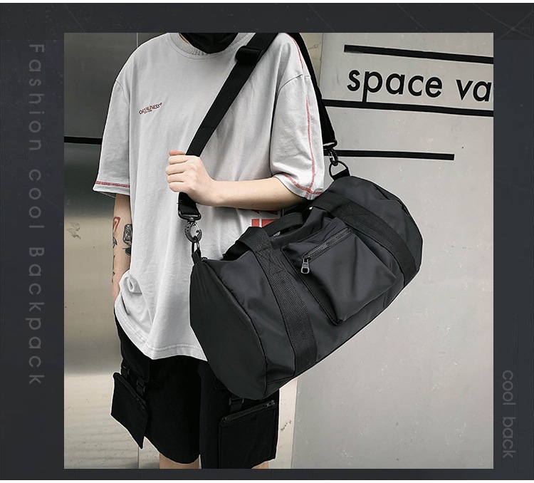 Gym Bag Men's Sports Bag Large Capacity Waterproof (Ball Game) Fan Supplies Shoulder Training Bag Portable Yoga Bag Women's Backpack Fashion
