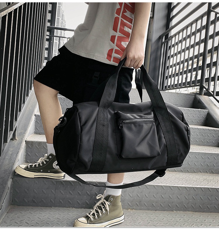 Gym Bag Men's Sports Bag Large Capacity Waterproof (Ball Game) Fan Supplies Shoulder Training Bag Portable Yoga Bag Women's Backpack Fashion