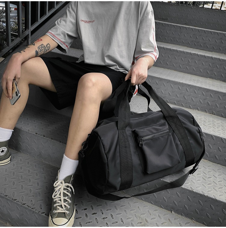 Gym Bag Men's Sports Bag Large Capacity Waterproof (Ball Game) Fan Supplies Shoulder Training Bag Portable Yoga Bag Women's Backpack Fashion