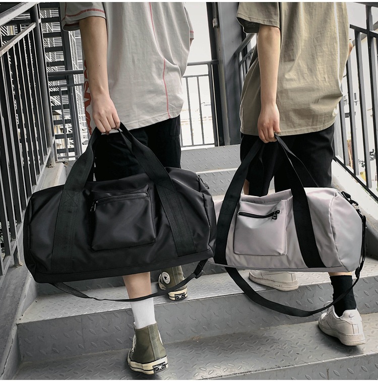 Gym Bag Men's Sports Bag Large Capacity Waterproof (Ball Game) Fan Supplies Shoulder Training Bag Portable Yoga Bag Women's Backpack Fashion