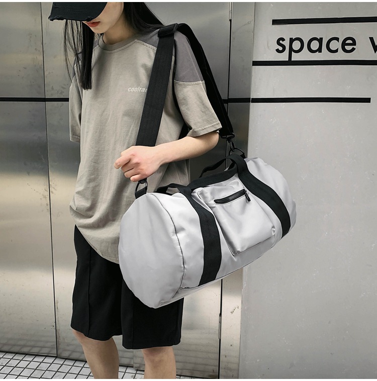 Gym Bag Men's Sports Bag Large Capacity Waterproof (Ball Game) Fan Supplies Shoulder Training Bag Portable Yoga Bag Women's Backpack Fashion