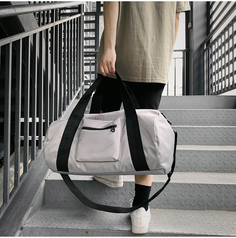 Gym Bag Men's Sports Bag Large Capacity Waterproof (Ball Game) Fan Supplies Shoulder Training Bag Portable Yoga Bag Women's Backpack Fashion