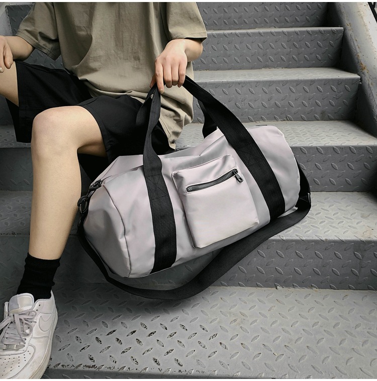 Gym Bag Men's Sports Bag Large Capacity Waterproof (Ball Game) Fan Supplies Shoulder Training Bag Portable Yoga Bag Women's Backpack Fashion