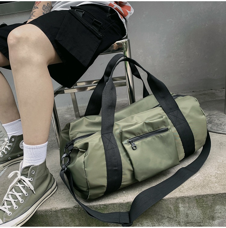 Gym Bag Men's Sports Bag Large Capacity Waterproof (Ball Game) Fan Supplies Shoulder Training Bag Portable Yoga Bag Women's Backpack Fashion