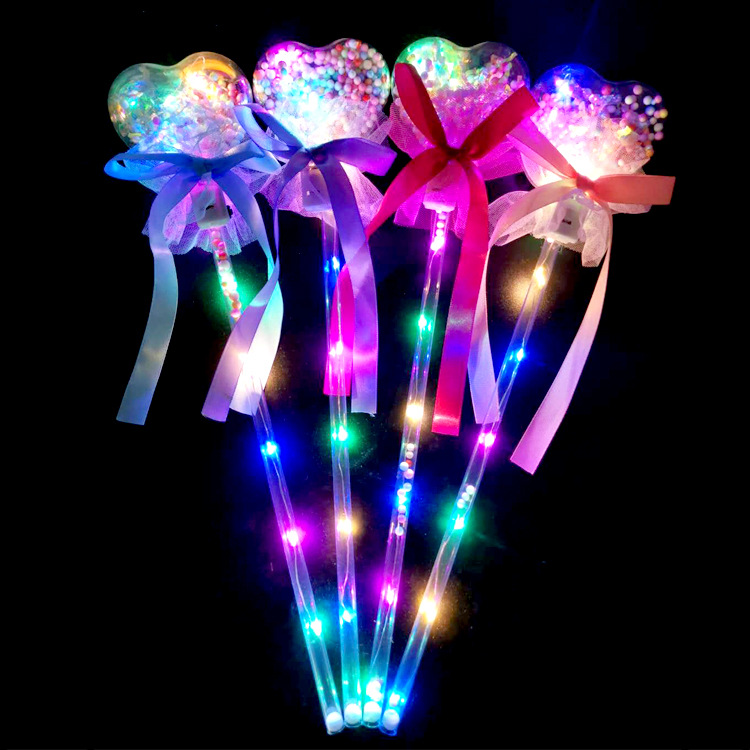 Magic Wand Bounce Ball Magic Wand Flash Ball Push Small Gifts Children's Luminous Toys Night Market Stall Drainage Magic Wand Bounce Ball Magic Wand Flash Ball Push Small Gifts Children's Luminous Toys Night Market Stall Drainage