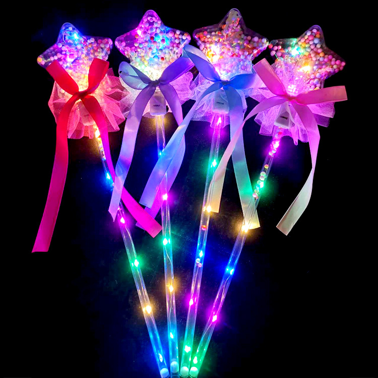 Magic Wand Bounce Ball Magic Wand Flash Ball Push Small Gifts Children's Luminous Toys Night Market Stall Drainage Magic Wand Bounce Ball Magic Wand Flash Ball Push Small Gifts Children's Luminous Toys Night Market Stall Drainage