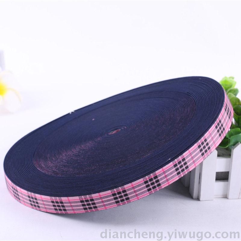Ethnic style lace polyester ribbon Coloured floral jacquard ribbon Shoes, hats, luggage and clothing accessories 2.5cm