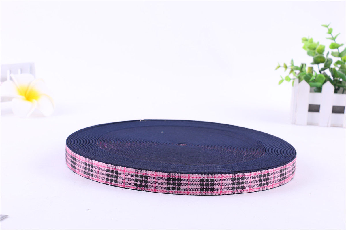 Ethnic style lace polyester ribbon Coloured floral jacquard ribbon Shoes, hats, luggage and clothing accessories 2.5cm